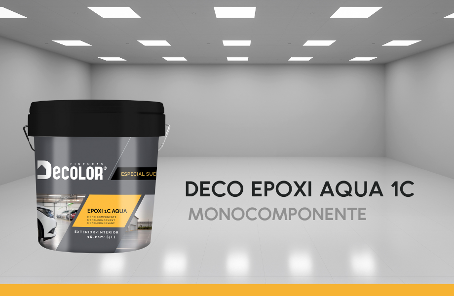 Pintura para suelos EPOXI monocomponente
